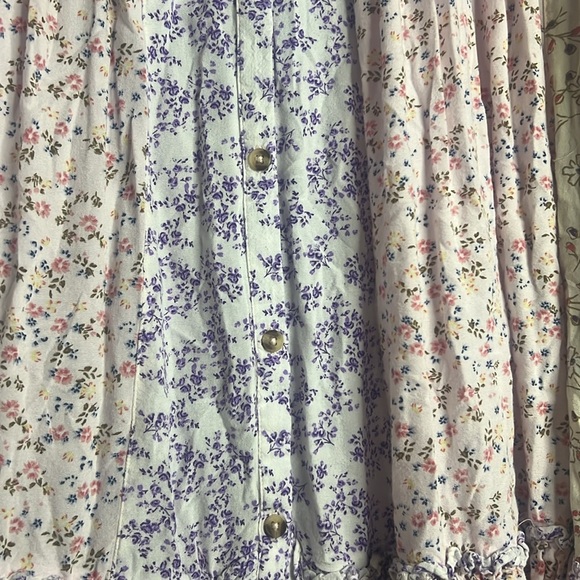 Free People Lost In You Patchwork Tunic Mini Dress - Picture 4 of 10